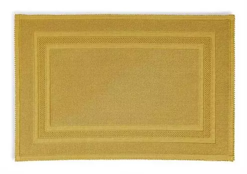 Коврик для ванной Rhomtuft Gala квадратный 70 x 120 см цвет золото