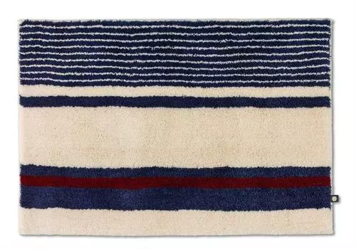 Коврик для ванной Rhomtuft Maritime 60 x 60 см цвет бежевый/кобальт/кардинал