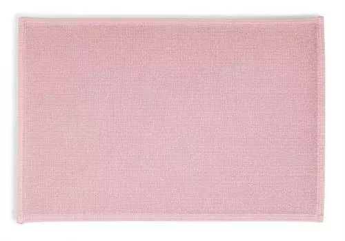 Коврик для ванной Rhomtuft Plain Square 70 x 120 см цвет розовый кварц