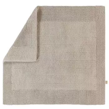 Коврик для ванной Rhomtuft Prestige квадратный 60 x 60 см цвет камня, серый
