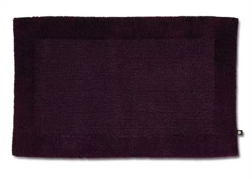 Коврик для ванной Rhomtuft Prestige квадратный 60 x 60 см цвет ягода, красный