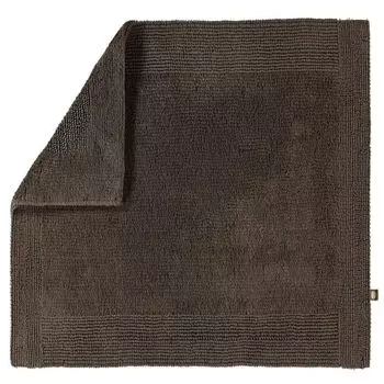 Коврик для ванной Rhomtuft Prestige квадратный 60х60см цвет серо-коричневый