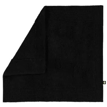 Коврик для ванной Rhomtuft Prestige квадратный 60х60см цвет черный