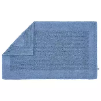 Коврик для ванной Rhomtuft Prestige квадратный 70 x 130 см цвет морской волны, аква