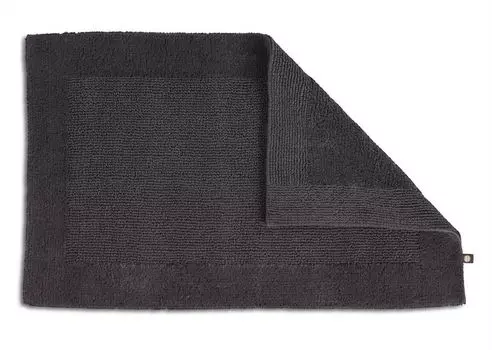 Коврик для ванной RHOMYhome из хлопка ВЫБОР размер 70 x 120 см цвет олово RHOMTUFT