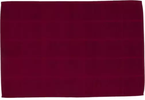 Коврик для ванной ROSS "Unifond" быстросохнущий 50х70 см, цвет marsala