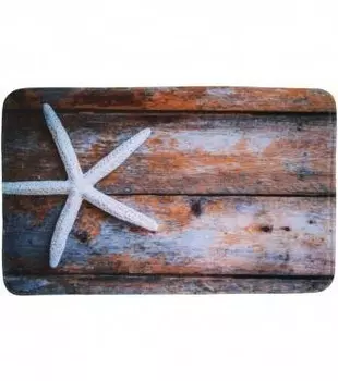 Коврик для ванной SANILO Bahia 50x80 cm, 50x1,5x80 см, коричневый