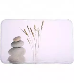 Коврик для ванной SANILO Balance 50x80 cm, 50x1,5x80 см, белый