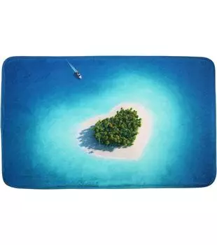 Коврик для ванной SANILO Dream Island 70 x 110 см, темно-синий