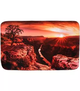 Коврик для ванной SANILO Grand Canyon 50 x 80 см, коричневый