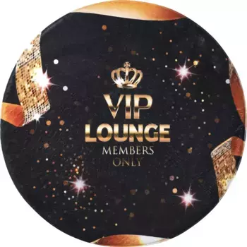 Коврик для ванной Sanilo "круглый VIP-салон" круглый (80х80 см 80 см), черный