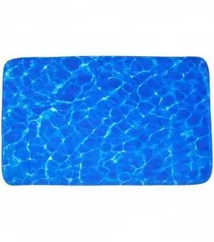 Коврик для ванной SANILO Lagune 50x80 cm, 50x1,5x80 см, синий