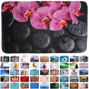 Коврик для ванной SANILO Madeira 50 x 80 см, черный