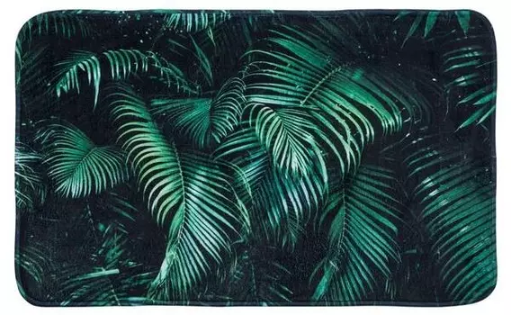 Коврик для ванной SANILO Palmdream 70x110 cm, 70x1,5x110 см, черный