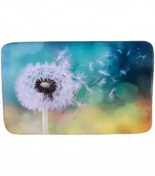 Коврик для ванной SANILO Pusteblume 50x80 cm, 50x1,5x80 см, желтый