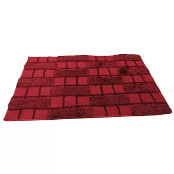 Коврик для ванной Sanwood коврик для ванной коврик для ванной коврик для душа коврик для ванной ковер 60x100 см Dalia красно-коричневый, мультиколор