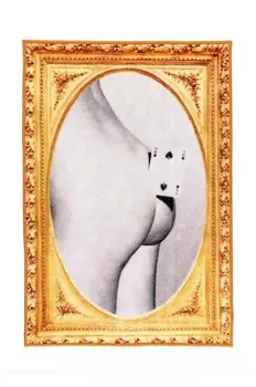 Коврик для ванной Seletti x Туалетная бумага Home, мультиколор