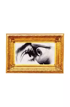 Коврик для ванной Seletti x Туалетная бумага House, мультиколор