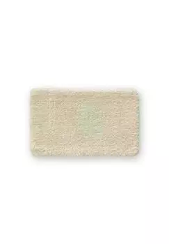 Коврик для ванной Shaggy прямоугольный MALM Wohndirect, creme