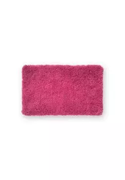 Коврик для ванной Shaggy прямоугольный MALM Wohndirect, розовый