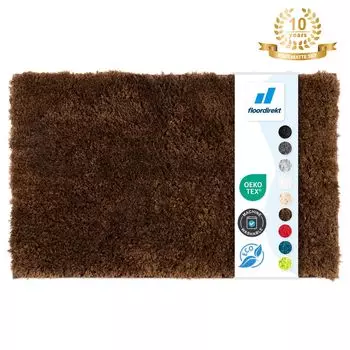 Коврик для ванной Sky нескользящий и быстросохнущий коричневый 60х100 см Floordirekt