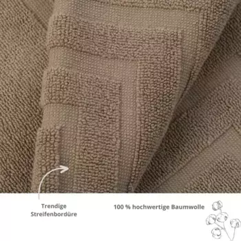 Коврик для ванной Sleepling, серо-коричневый