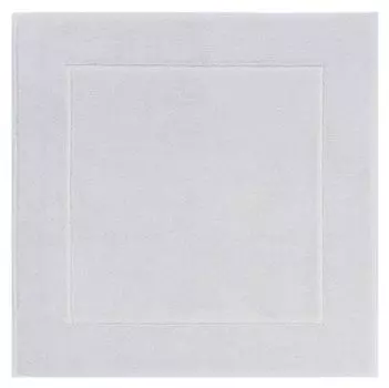 Коврик для ванной - светло-серый - Египетский хлопок - 60 х 60 см Aquanova