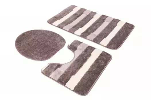 Коврик для ванной TAPISO, серый