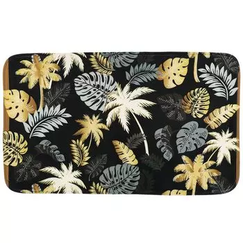 Коврик для ванной Tendance белое черное золото 45 см x 75 см украшение для ванной комнаты Tendance Style