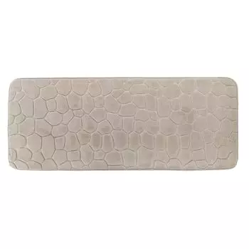 Коврик для ванной Tendance серо-коричневый 45 см x 120 см x 0,8 см украшение для ванной комнаты Tendance Style