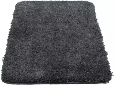 Коврик для ванной TOM TAILOR Cozy Bath UNI с нескользящим покрытием 70х120 см, цвет anthracite