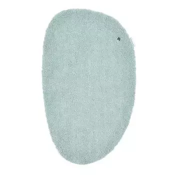 Коврик для ванной Tom Tailor Cozy Bath Uni Oval, 60x2,7x100 см цвет mint