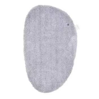 Коврик для ванной Tom Tailor Cozy Bath Uni Oval, 60x2,7x100 см, серый