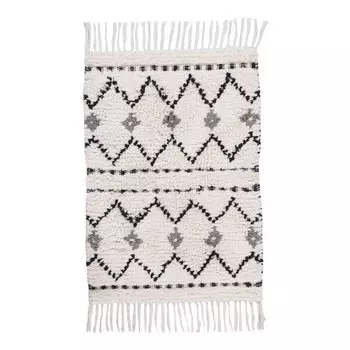 Коврик для ванной Tom Tailor Ethno ZigZag, 160 см цвет naturwei