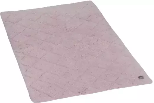 Коврик для ванной TOM TAILOR HOME "Cotton Diamond" прямоугольный (70х120 см), цвет ros