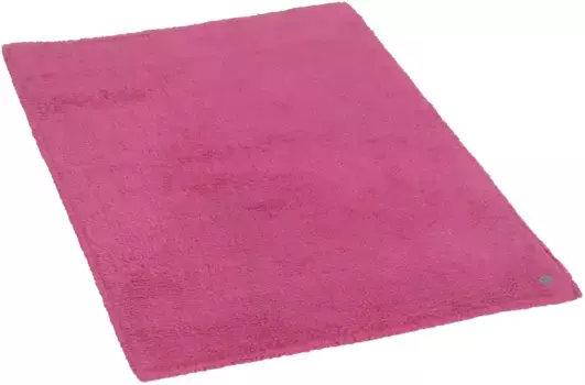Коврик для ванной TOM TAILOR HOME "Cotton Double Uni" квадрат (60х60 см), розовый