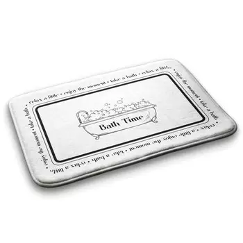 Коврик для ванной Tulup Badewanne Bad, 75x1x75 см, белый