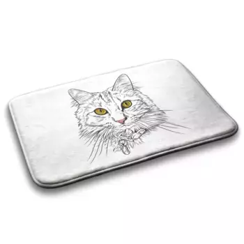 Коврик для ванной Tulup, белый