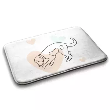 Коврик для ванной Tulup, белый