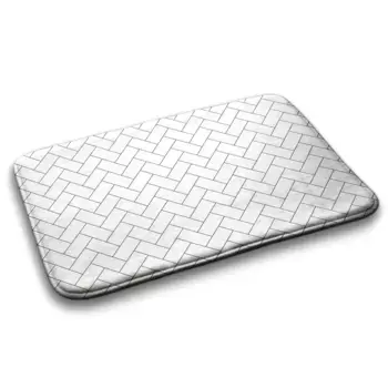 Коврик для ванной Tulup, белый