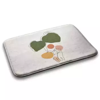 Коврик для ванной Tulup, бежевый