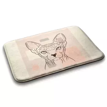 Коврик для ванной Tulup, бежевый