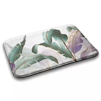 Коврик для ванной Tulup Bltter, 90x1x90 см, белый