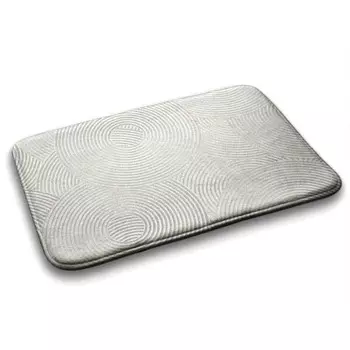 Коврик для ванной Tulup Kacheln Abstraktion, 75x1x75 см, бежевый