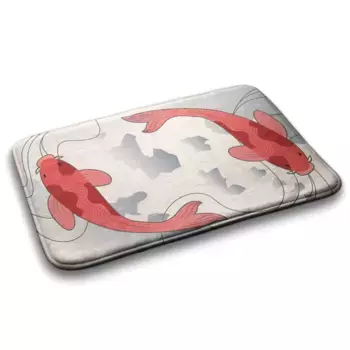 Коврик для ванной Tulup, красный