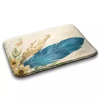 Коврик для ванной Tulup, синий