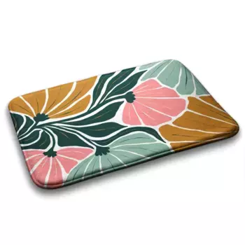 Коврик для ванной Tulup, зеленый