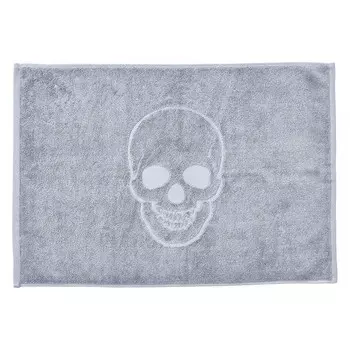 Коврик для ванной twentyfour Skull Style, 70 см, светло-серый