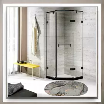 Коврик для ванной Universal, серый