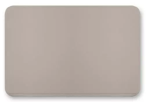 Коврик для ванной VITAMINE, 45 x 75 см, с противоскользящим покрытием, серо-коричневый Douceur d'interieur, бежевый